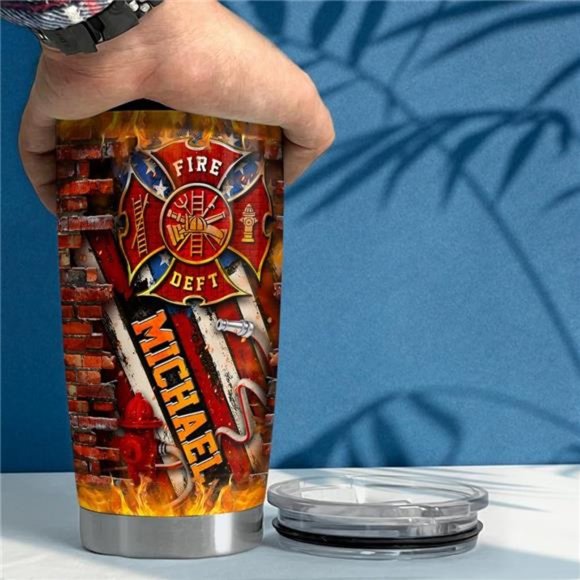 Personalized Tumbler American Flag Tumblers Stainless Steel Tumblers 20oz 30oz - Picture 6 of 8